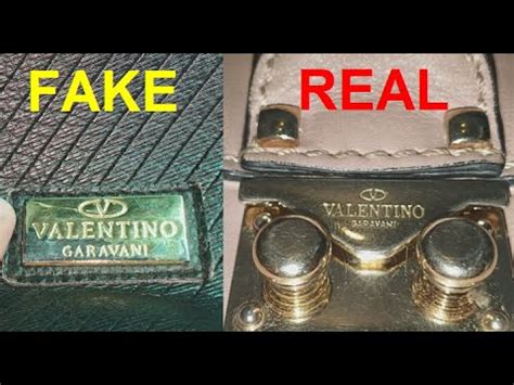 valentino fake vs real bag|how to check valentino bags.